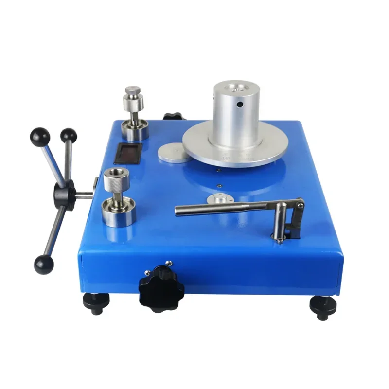 Pressure calibratior dead weight tester piston pressure gauge