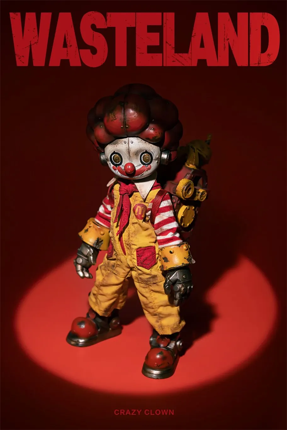 

WeArtDoing "Anti-Nuclear War Chronicles: Crazy Joker Dark Knight" Action Figure Soldier Birthday Gift