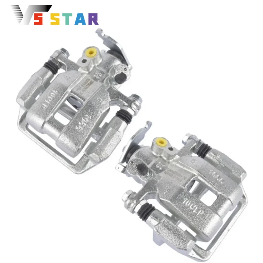 

19-B3358 19-B3359 SLB20296 SLB20297 1 Set Rear Brake Calipers with Bracket For 2008-2012 Honda Accord 2009-2014 Acura TSX Sliver