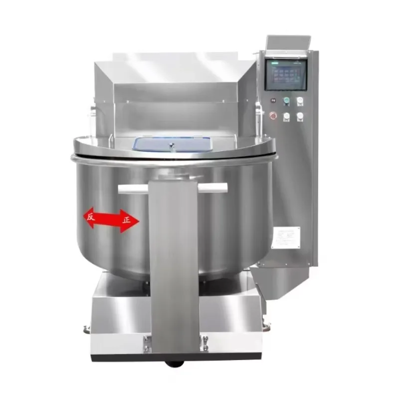 

Commercial Spiral Dough Mixer 75kg-150kg Heavy Duty Flour Kneader Removable Bowl Cart for Bakery Pizza Bread Making