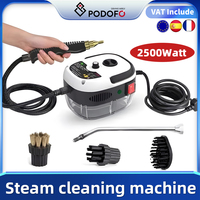 2500W Steam Cleaner Machine 4-in-1 High-Temperature Steam Cleaning Degreasing Sanitization For Cars Engine Home Kitchen