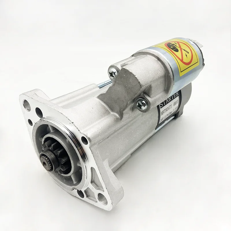 Excavator engine starter motor M8T80471 4M40 24V 11T*33mm 3.2KW 