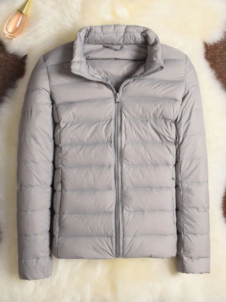 0-10 ℃ Frauen Wintermantel Puffer Enten Daunen jacken ultraleichte tragbare Daunen mantel für Frauen weibliche wind dichte Parkas Oberbekleidung