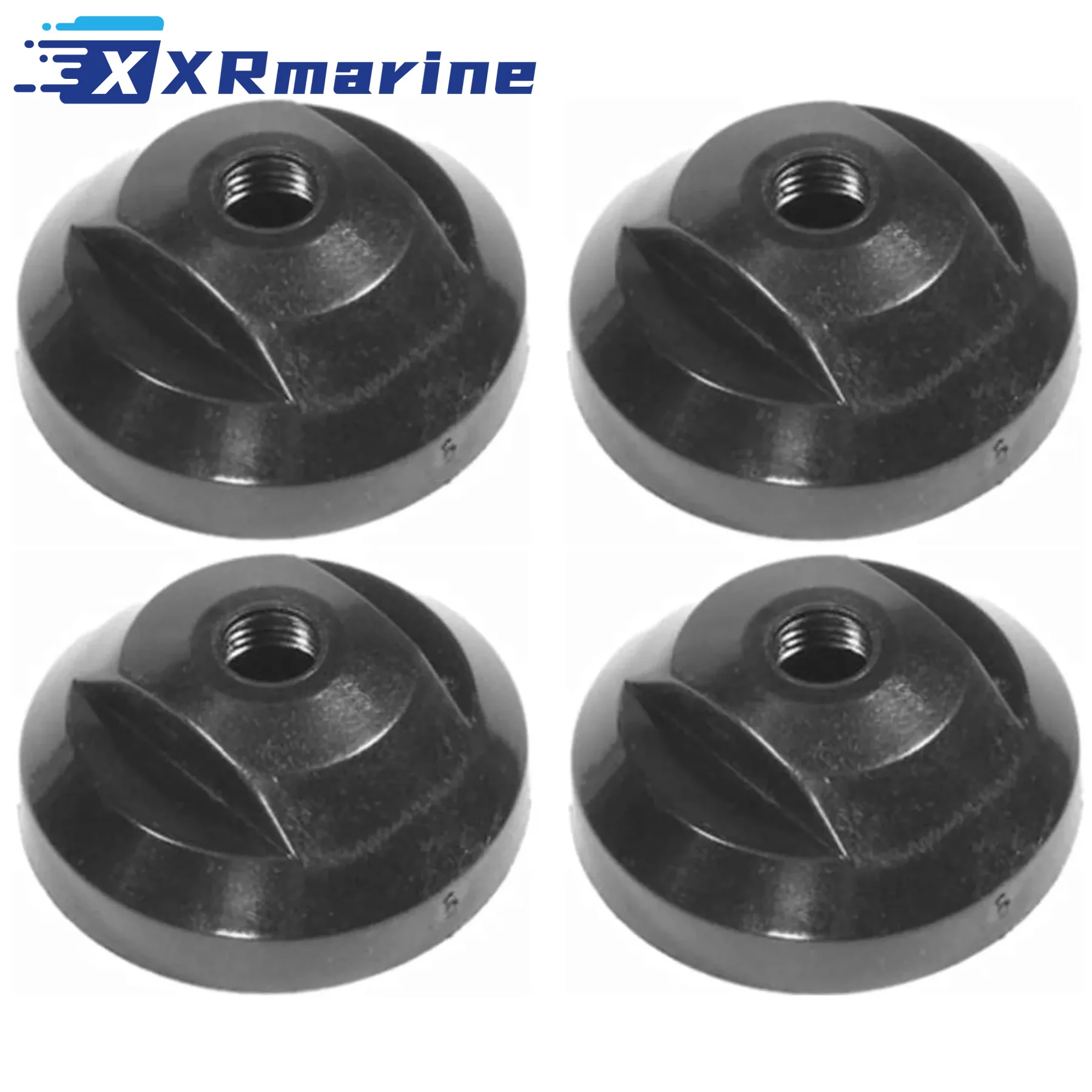 4 Pcs NEW Trim Cylinder Ram Cap 19-14842 Pivot Cap Mercruiser Alpha One Bravo 1 2 3  R MR Marine Engine GLM 26480