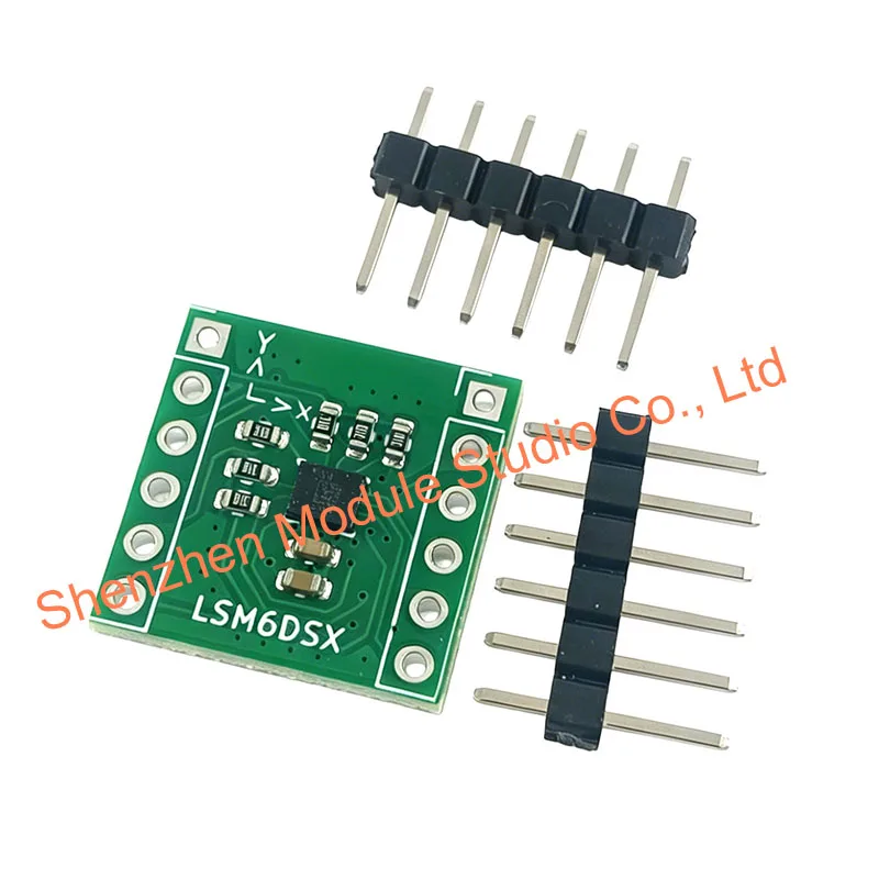 LSM6DSO Accelerometer & Gyroscope Sensor Module Tilt Angle Measurement with I2C/SPI Interface