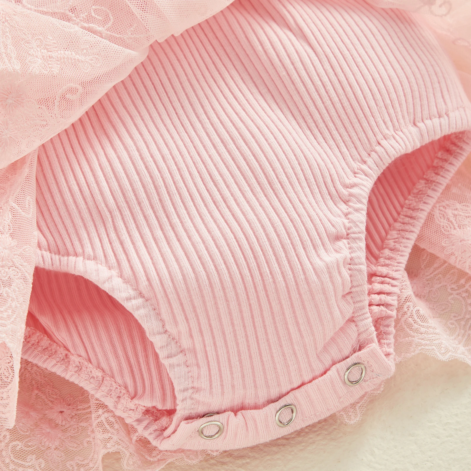 3D Flower Summer Baby Girls Romper 6