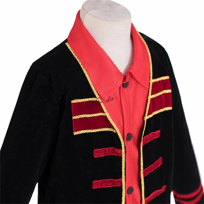 

2025 11 Russian Boy Europe National Suit Birthday Party Drama Stage Dance Costume Russia Traditional Clothing Jacket Hat