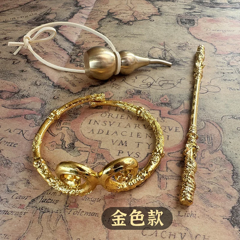 Labubu Baby Clothes Sun Wukong Clothes Labubu Wukong Three Piece Set Tightening Hoop Curse Golden Hoop Stick Zimomo Surrounding