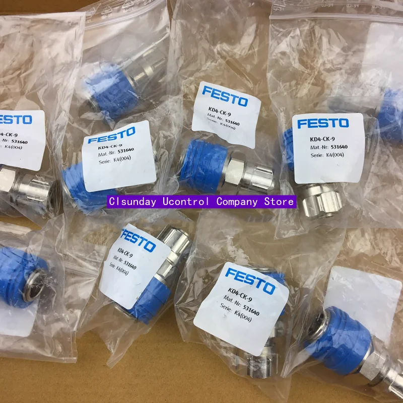 

New original FESTO fast socket KD4-CK-6 KD4-CK-9