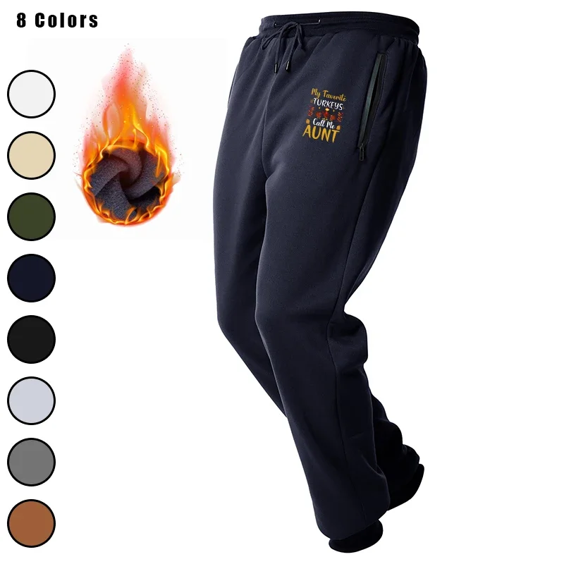 

Sweatpants for Men Tapered Fleece Joggers with Zip Pockets Slim Fit for Workout Running Gym