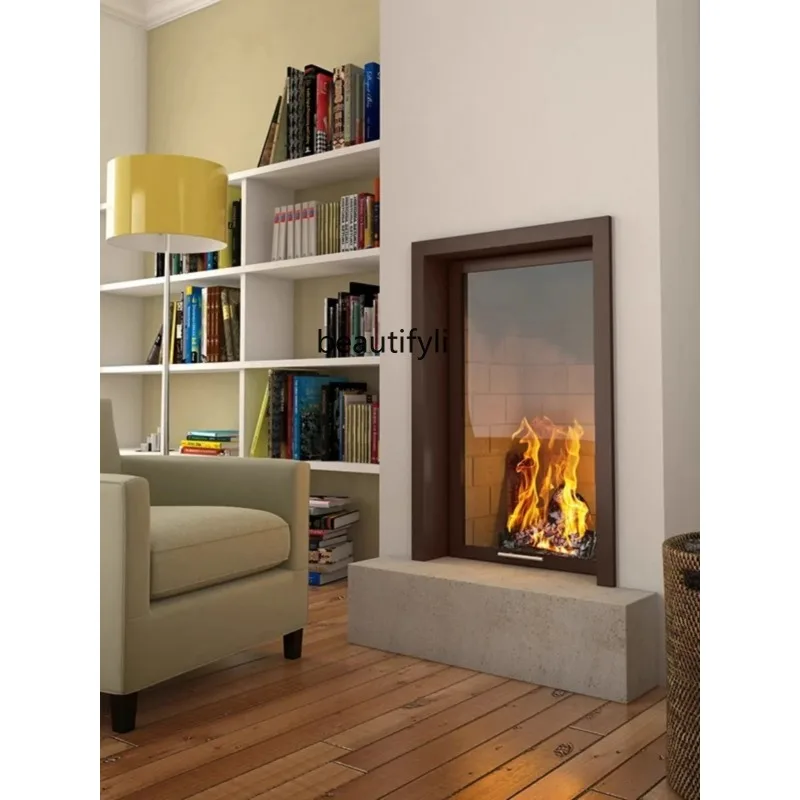 A506  Villa heating, fireplace wood real fire fireplace embedded fireplace B & B