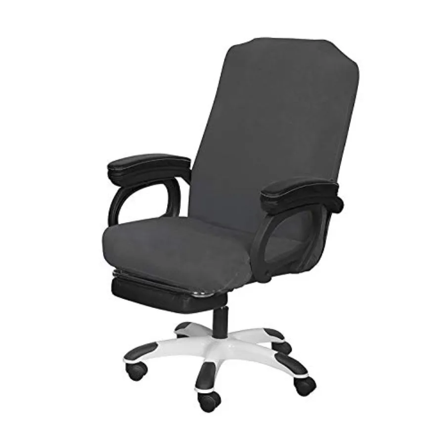 

Office Chair Cover- Large, - Removable Computer Chair Cover for Office Chair with Zipper for Universal Rotating Chair Desk Chai