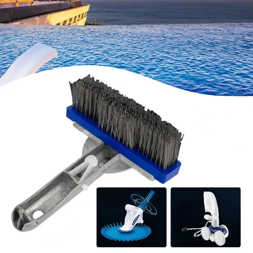 Pool Edge Cleaner Durable Pool Cleaning Brush with Tough Bristles for Easy Stain Removal Scrubbing of Floors Tiles Swim Areas