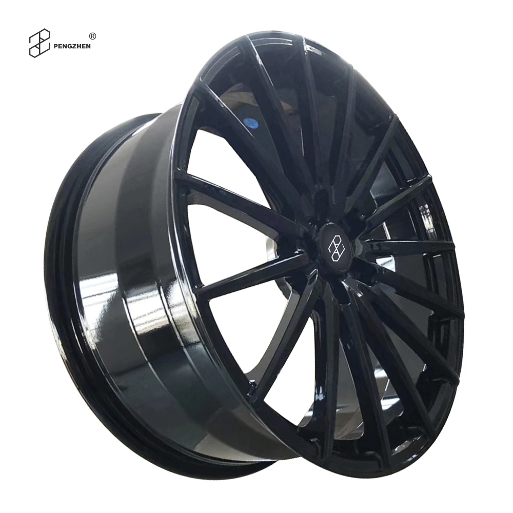 For  Gloss Black 5x112 Forged Wheels Rims Multiple Spoke Design 19-22 Inch New Condition 4 Pieces 40mm for for Mercedes for