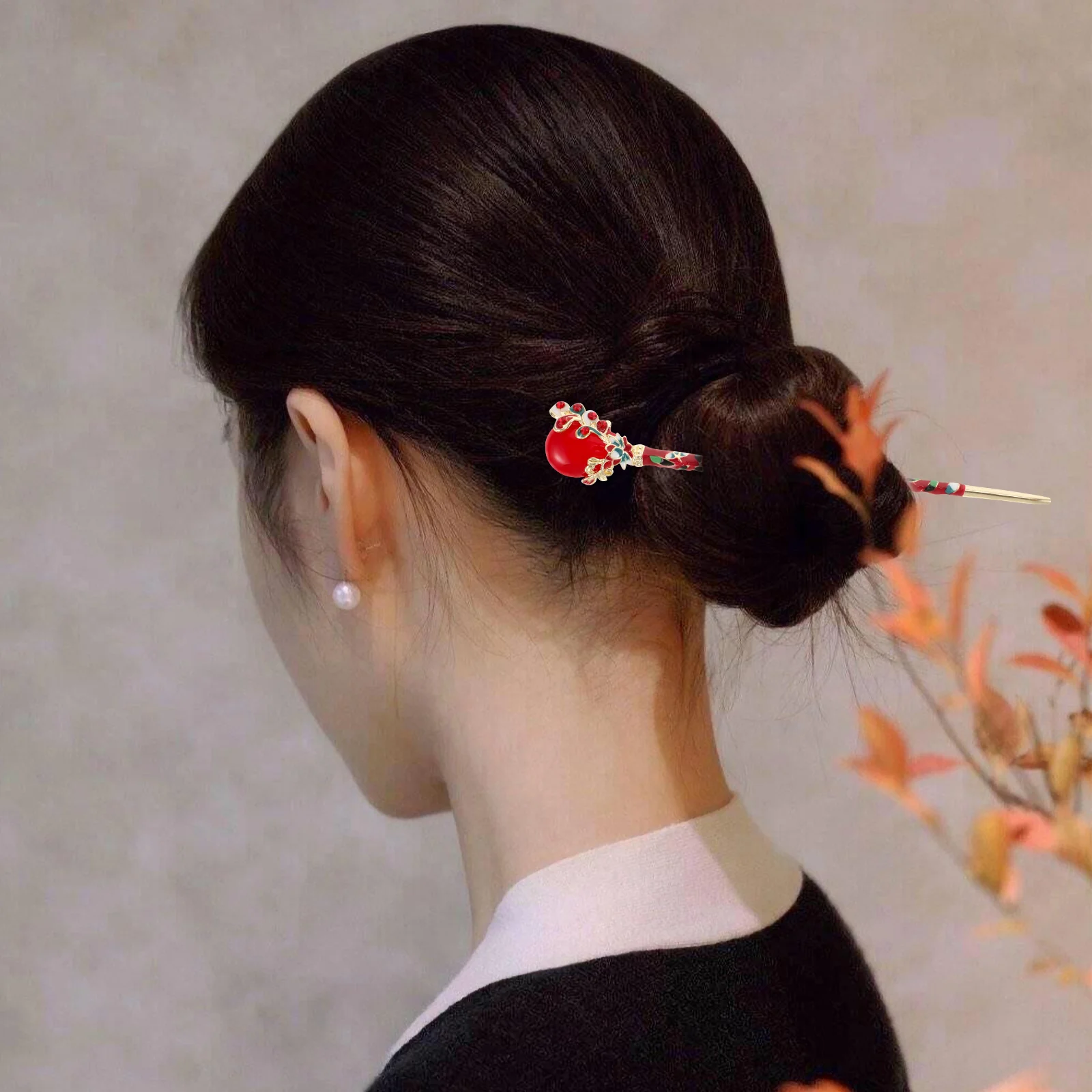 

Women Hairpin Chinese Chignon Toppers Accessories Vintage Stick Ancient Women's Pins