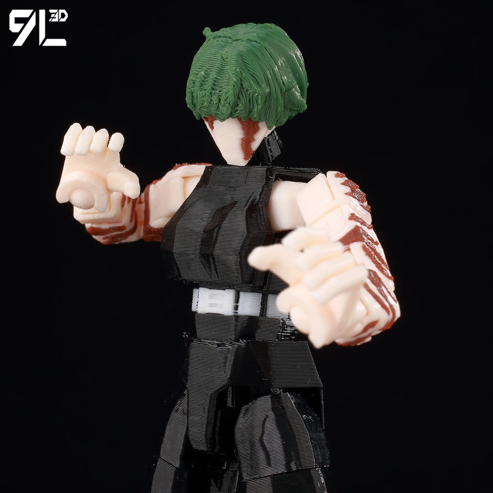 ◆maki◆ 9L3D Multi-Joint Articulated Figure Lucky13 Dummy13 Zen'in Maki