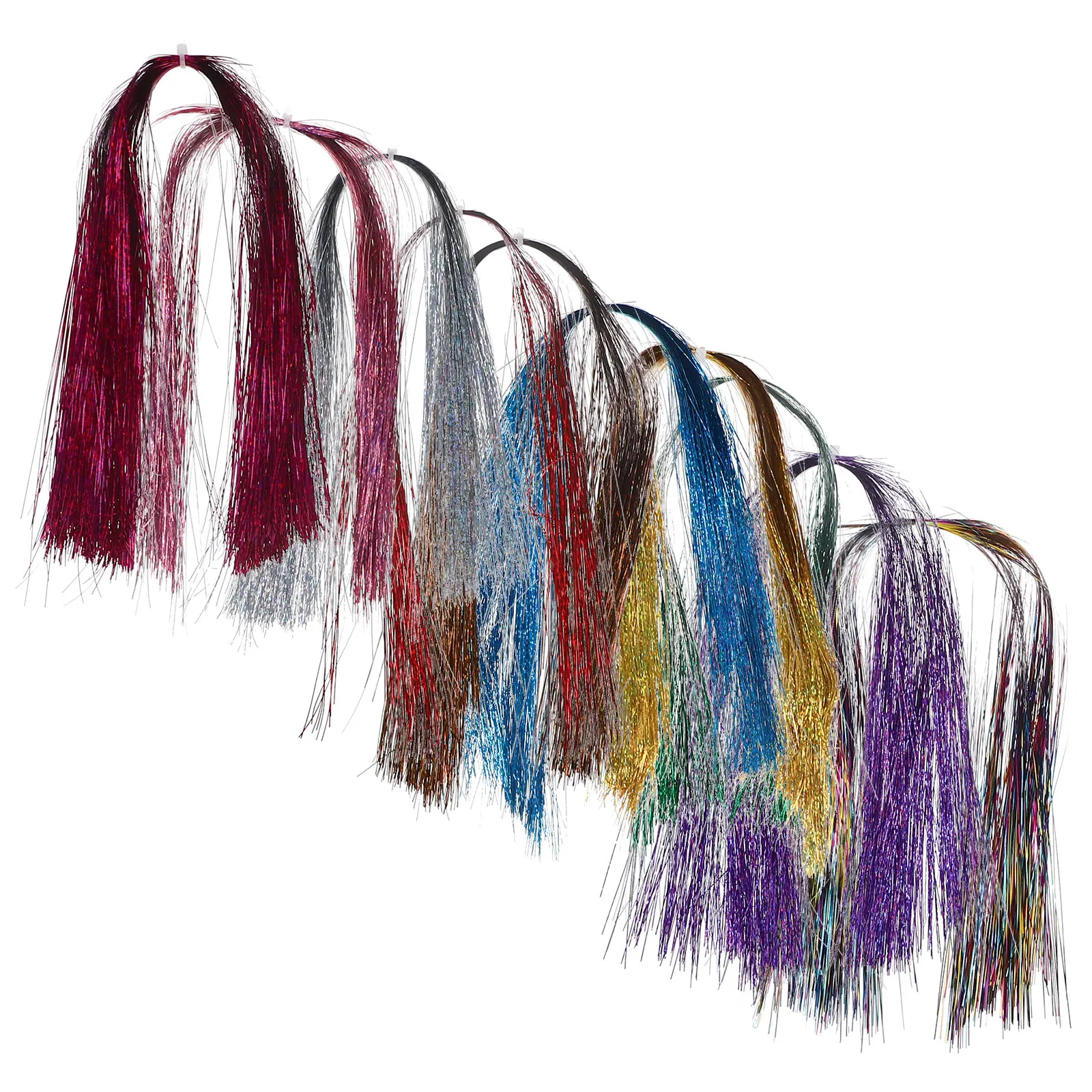 

10pcs Fly Fishing Materials Bait Accessories Lure Kits Supplies Tools Portable Wire Vibrant Colors PP Material Long Lifetime