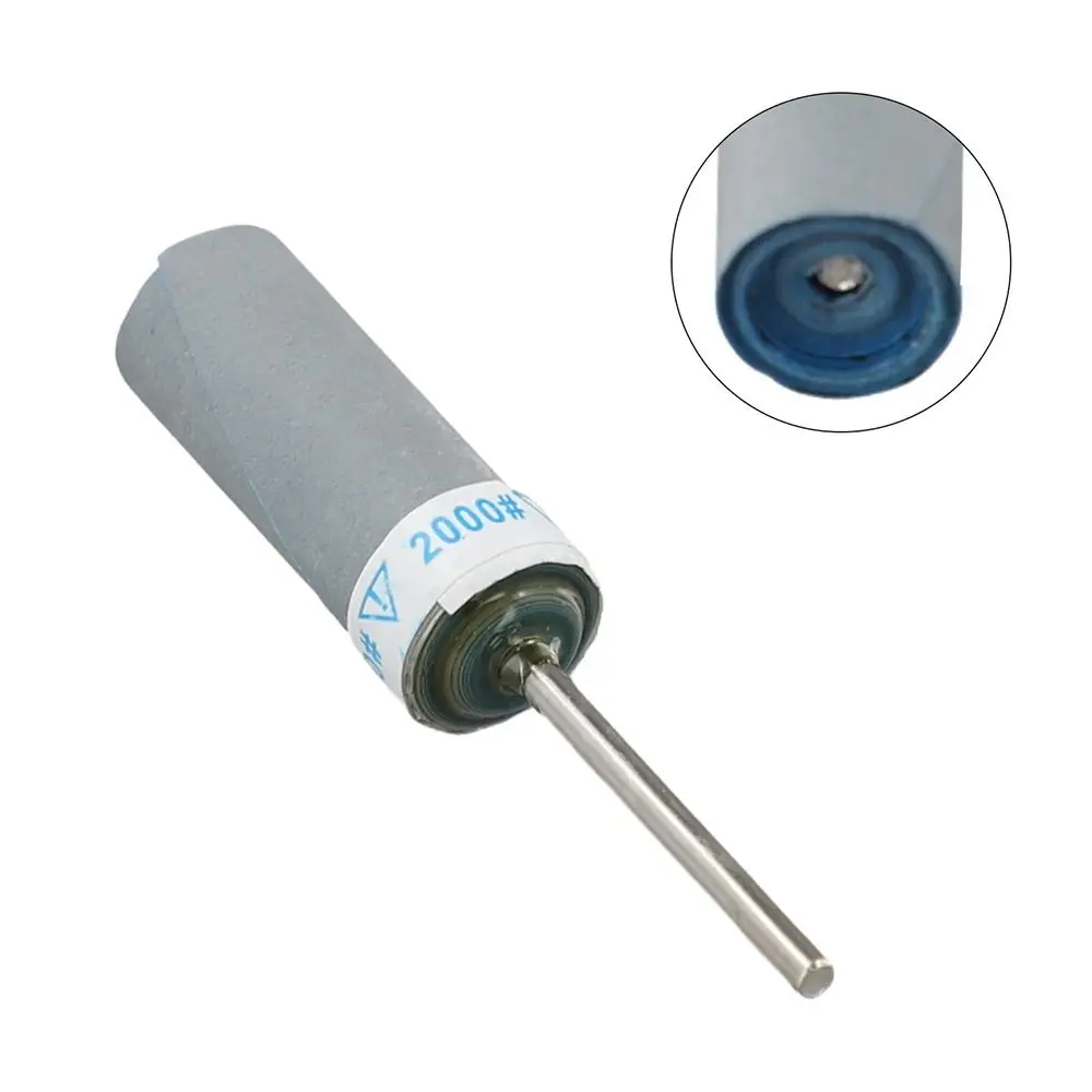 1Pcs New Sanding Drum Sandpaper Stick 2.35mm Shank Abrasive Sanding Bands Belt 180-7000 Grits Rotary Tools Grinding Wheels Head