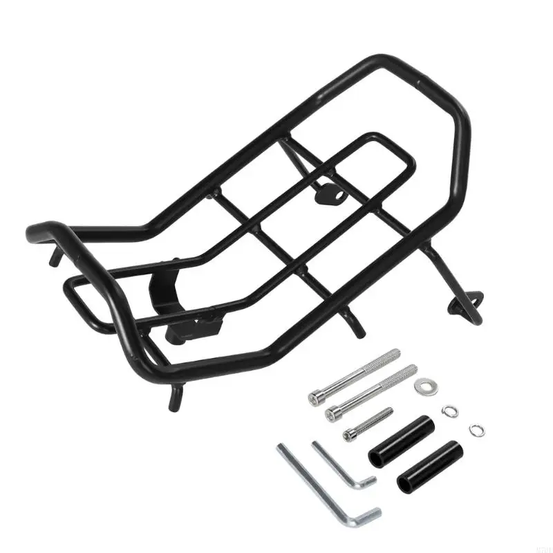 M76E Mittelgepäckträger für CT125 JA55/JA65 2020–2023, Motorrad-Schaltplattform mit schwarzer Einbrennlackierung zum Pendeln – Detail 7