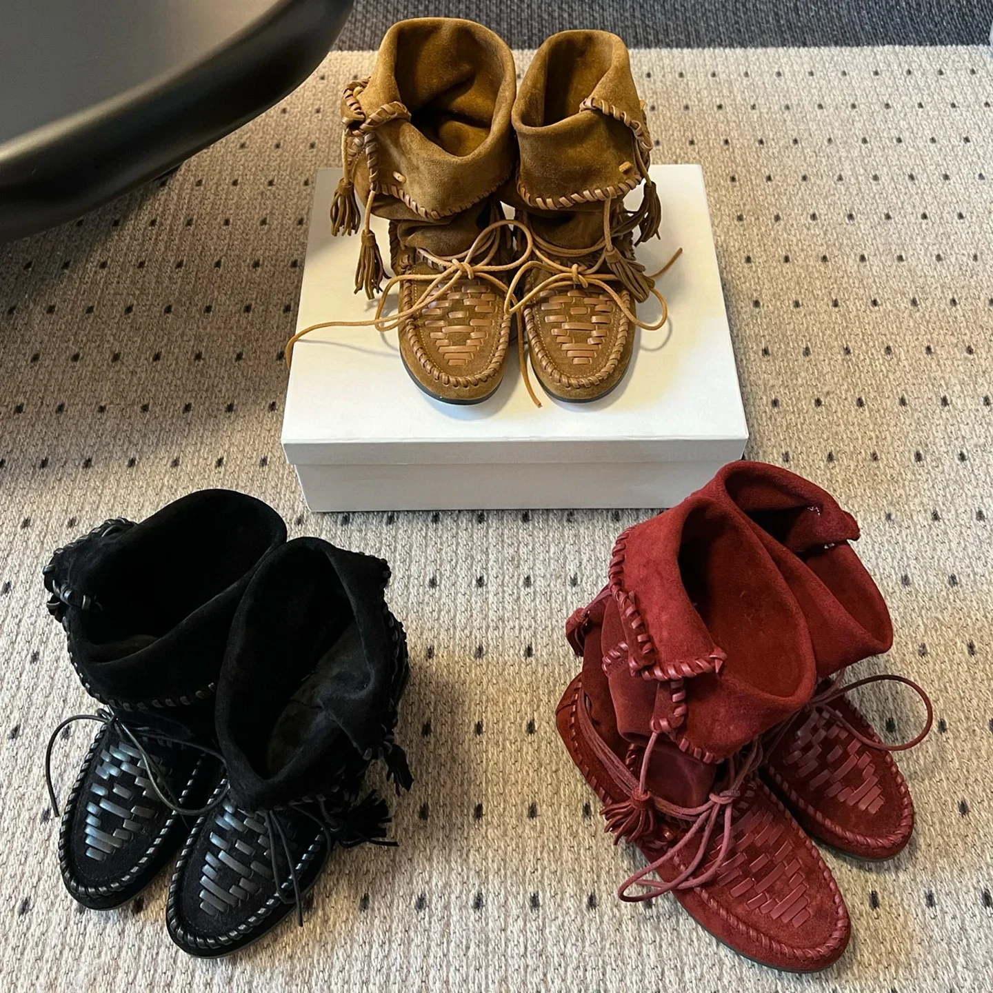 

Женские ботинки в стиле вестерн 2024, модная женская обувь до щиколотки, осень 2024, дизайнерская модная готическая обувь «Челси», мягкие туфли с круглым носком