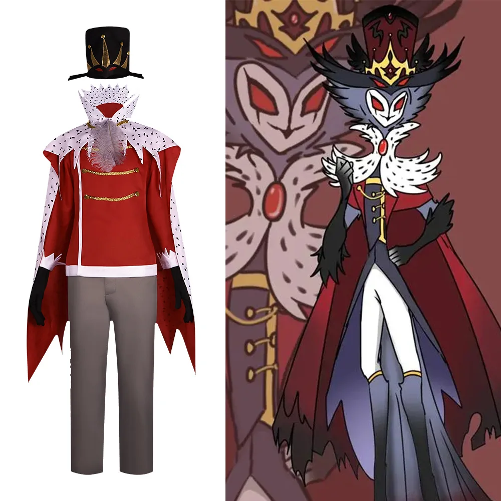 

Hell Inn Косплей Костюм ТВ-набор Дьявол Принц Столас Костюм на Хэллоуин