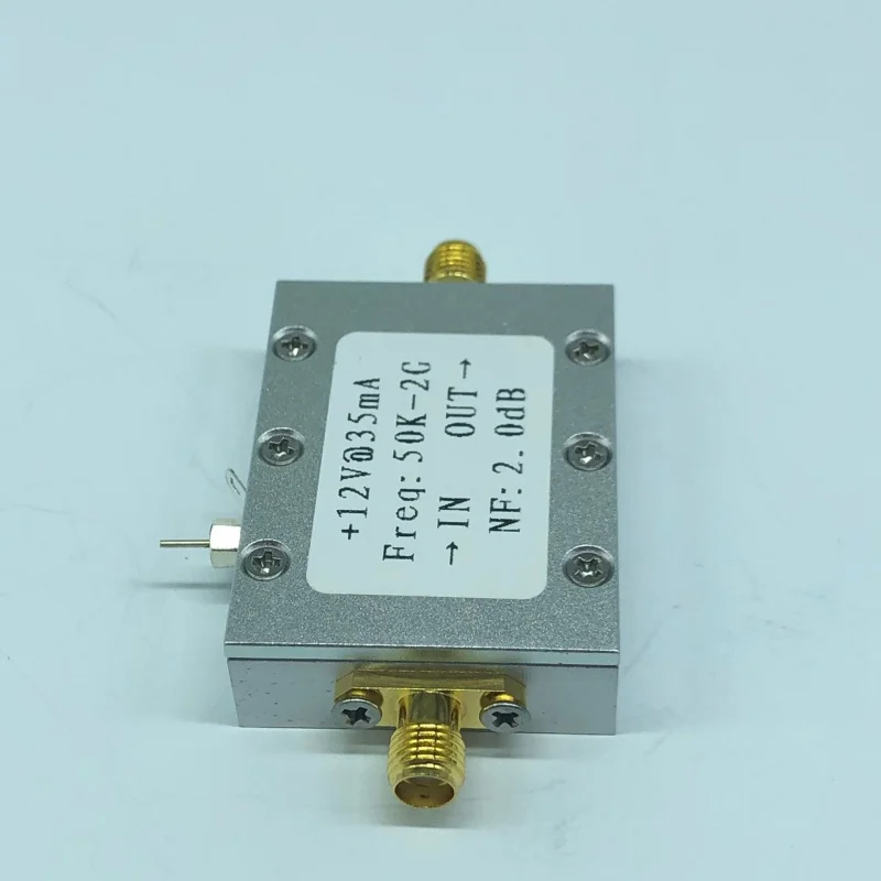 10K-2G LNA Low-noise output High Gain31DB@0.5G High Gain Flatness RF Radio Frequency Amplification