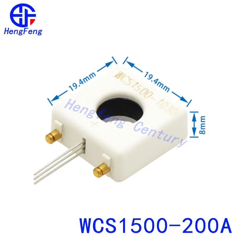 WCS1500 WCS1600 WCS1700 WCS1800 Hall Current Sensor Adjustable DC 200A100A 70A 35A Short Over-Current Detector Protection Module