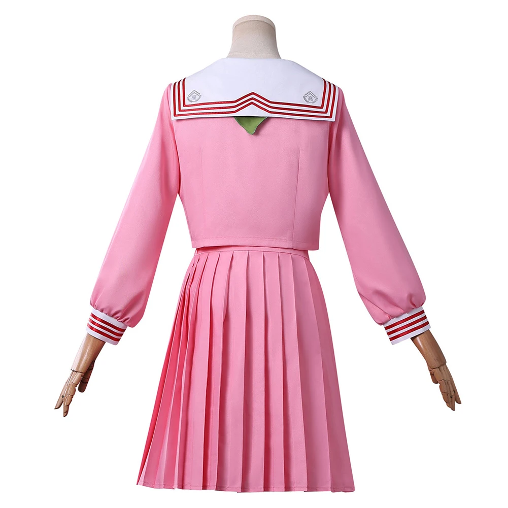 Game Silent Cosplay Hill Chiko Fukuwaka Costume Women Disguise Pink White Uniform Clothing Wigs Female Halloween Party Suits