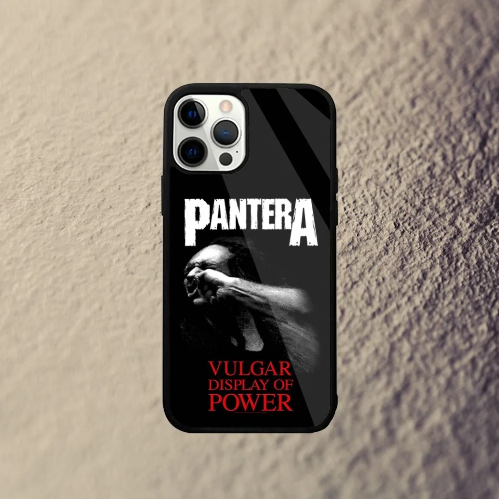 Pantera Ritual Metal Band Phone Case For iPhone 16,15,14,13,12,11,Plus,Pro,Max Mini Magsafe Magnetic Wireless Charging