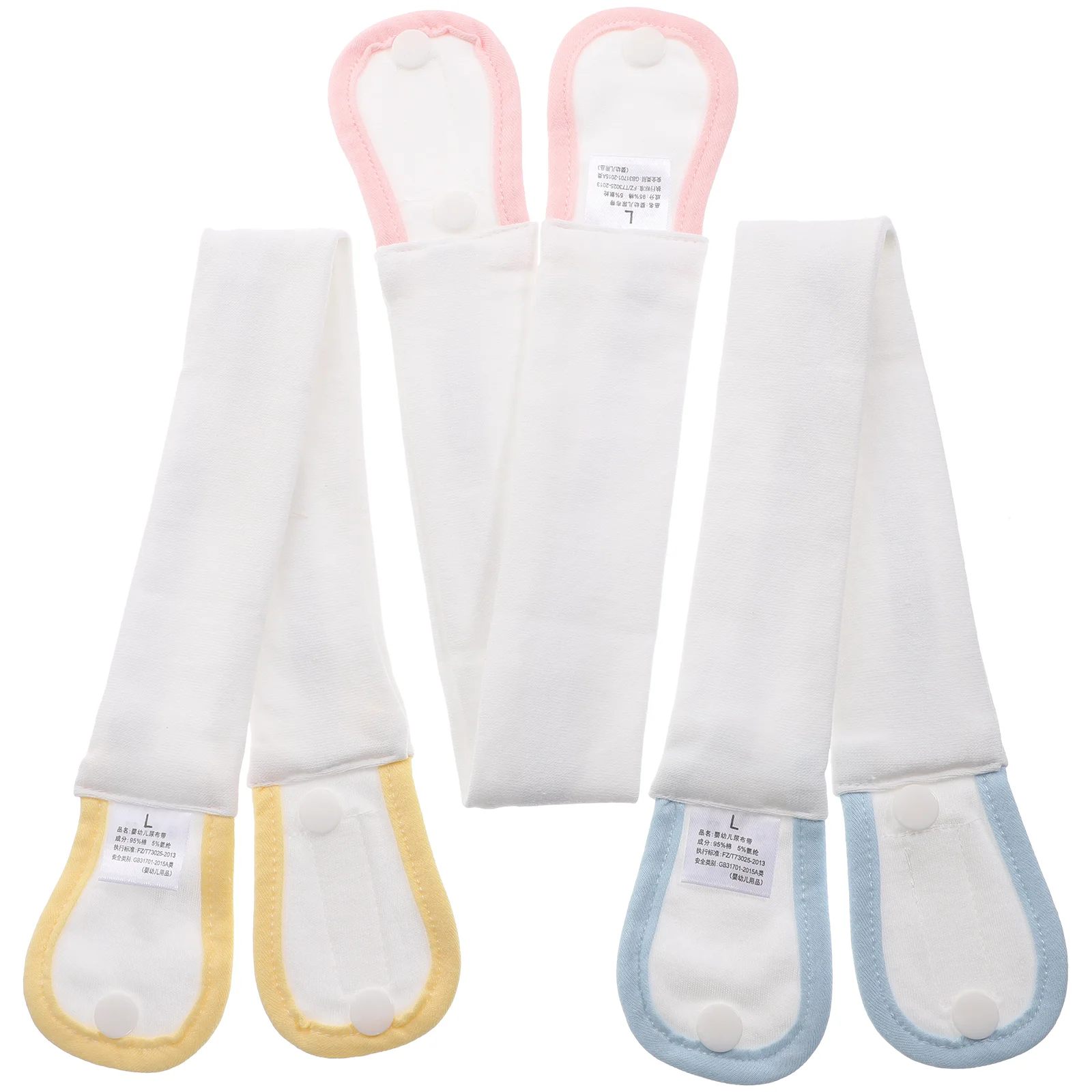 

3 Pcs Strap Umbilical Cord Support Belt Baby Belly Band for Button Hernia Pure Cotton Shaper