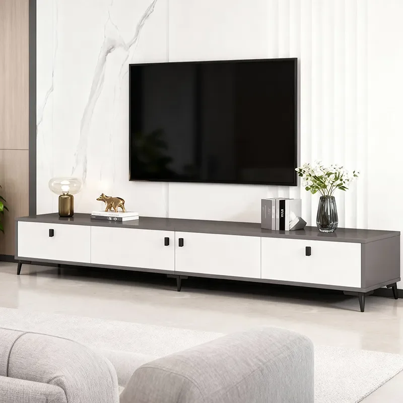 for TV Cabinet Modern Simple Living Room Home Storage Locker Integrated Rental House Simple Floor Stand