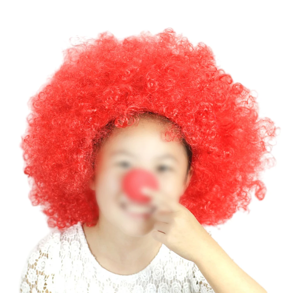 Copertura per capelli afro Copertura per capelli allegria Feste di calcio 130 g Peso Colori vivaci Comodo da indossare Rispettoso dell'ambiente
