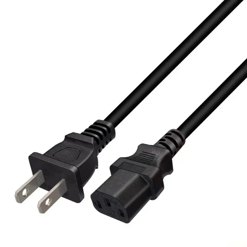 B03F 40Cm Length Nema1 15P to C13 Adapters Cord Copper Cores for Stable Power