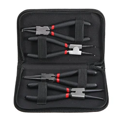 4pcs Heavy Duty Circlip Pliers Kit Outside Inside 7