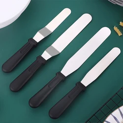 27cm Stainless Steel Cream Spatula Icing Smoother Frosting Knife Cake Decorating Tools Cake Butter Baking Kitchen Accessories