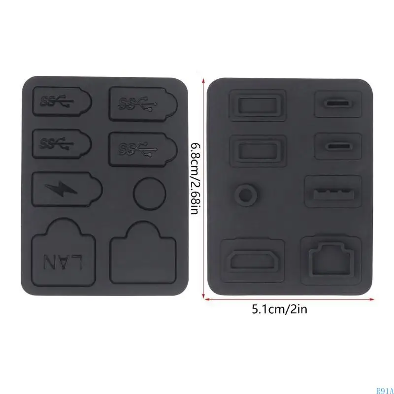 R91a Gust Sluge for PS 5 Antidust Cover Gaming Accessories Dustproof Plug