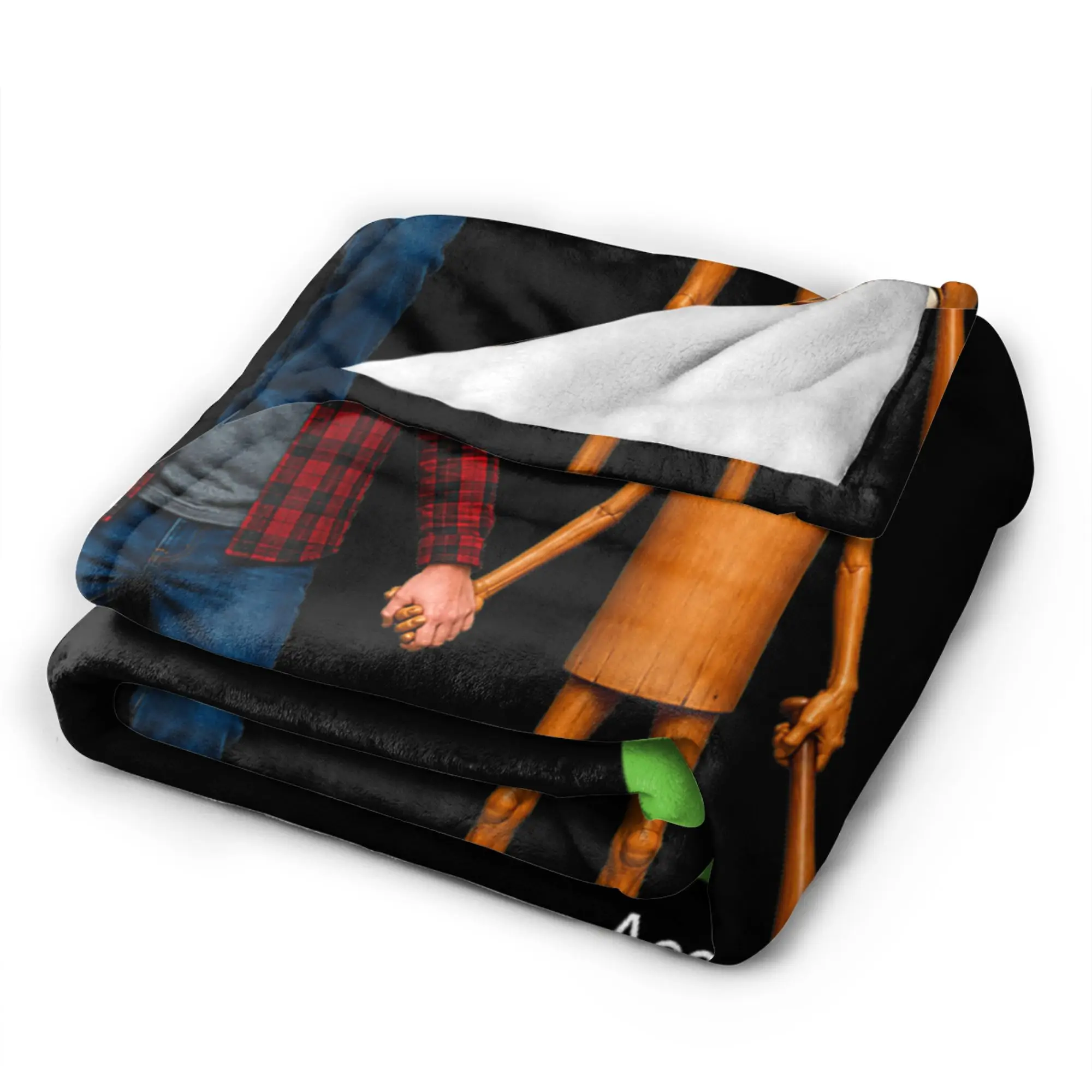 John Pork and Tung Tung Tung Sahur is Calling Brianrot Blanket Soft Bedding Throws Autumn Plane Travel Living Room Bedspread