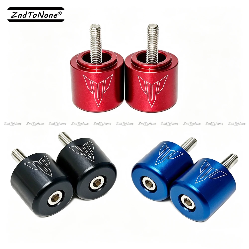 Handlebar Ends For Yamaha MT-09/SP 2021-2023, MT-07/ Y-AMT YZF R9 2025 2026 Motorcycle Grip Bar Cap Cover Slider Balancer Weight