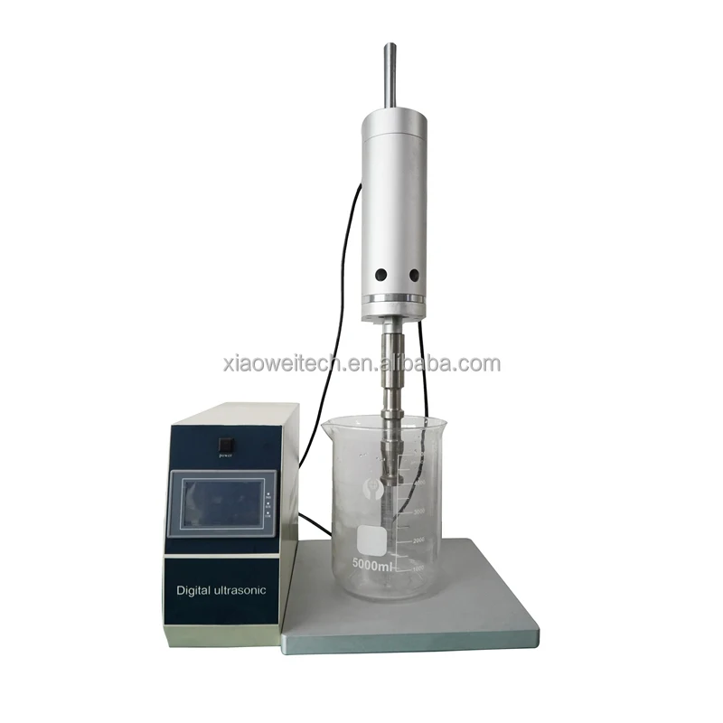 Factory Supplier 20khz 3000w Ultrasound Ultrasonic Lab Homogenizer Mixer Sonicator Sonochemistry Processor
