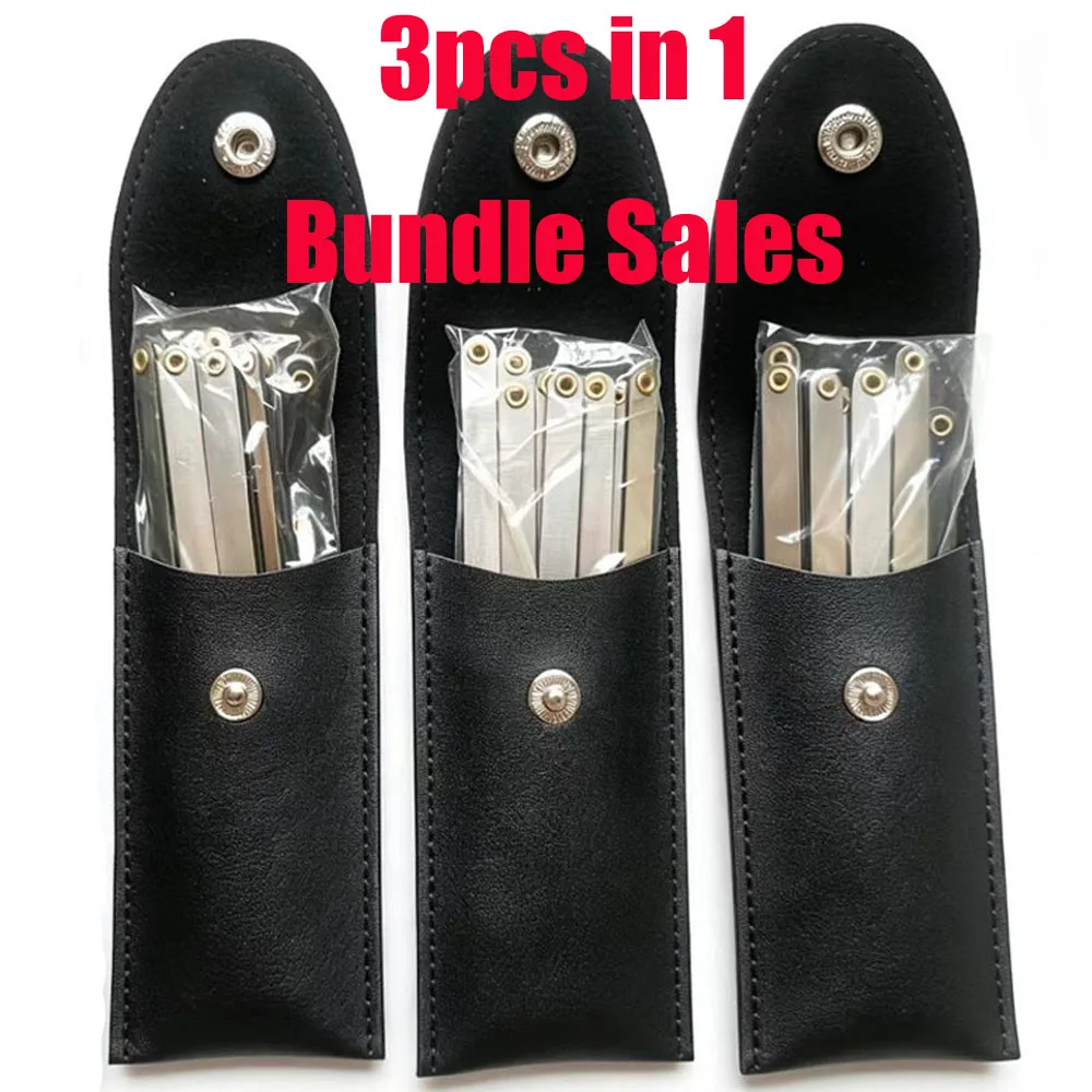 3Pcs in Bundle, Lock Picking Tools with Broken Key Remover, Tension Key Tool, Unlock Pick Set, Key Extractor, Padlock Tool, Locksmith Pick