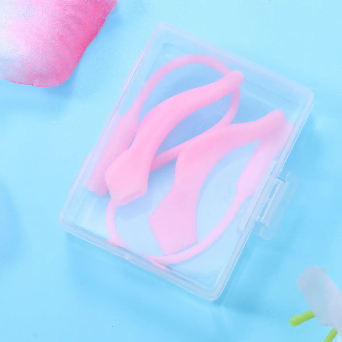 

Flexible Silicone Eyeglass Holder Strap with Ear Hook Grips Universal Fit Anti-Slip Glasses Retainer for Sports Exercise Bending