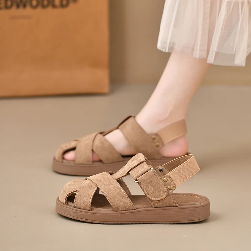 2026 Women Shoes Sandals Flat Low Heel Sneakers Casual Gladiator Barefoot Loafers Slip-on Summer Spring Comfortable on Promotion