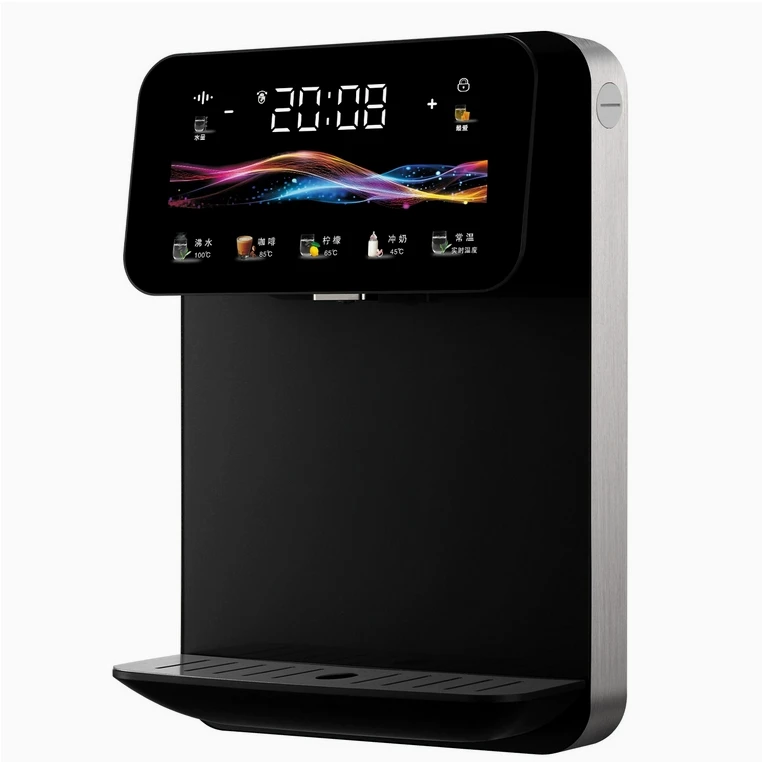 Hot & Cold Water Dispenser Wall-Mounted Smart Instant Heating for Hotels Commercial & Household Use Black/White Food-Grade ABS