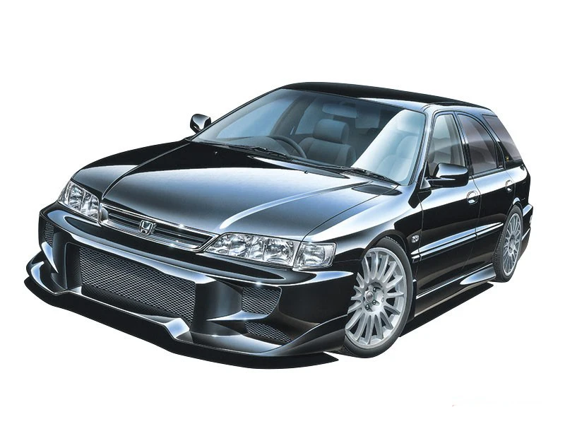 Aoshima 05803 Static Assembled Car Model Toy 1/24 Scale For Honda CF2 ACCORD WAGON 1996 Car Model Kit