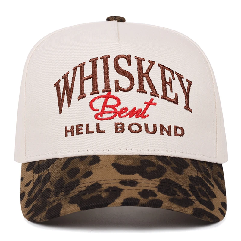 2026 Fashion New Baseball Hat Letter WHISKEY Embroidered HipHop Skateboarding Hat Daily Commuting Decoration Sunshade Hat Unisex