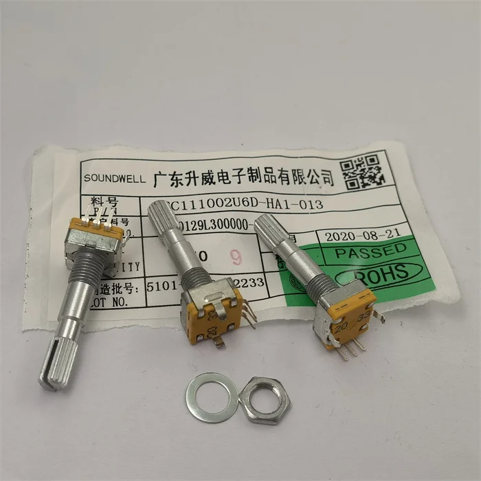 Original new 100% EC11 stepper 20-point encoder handle with thread length 30MM EC111002U6D0HA1-013 (SWITCH)