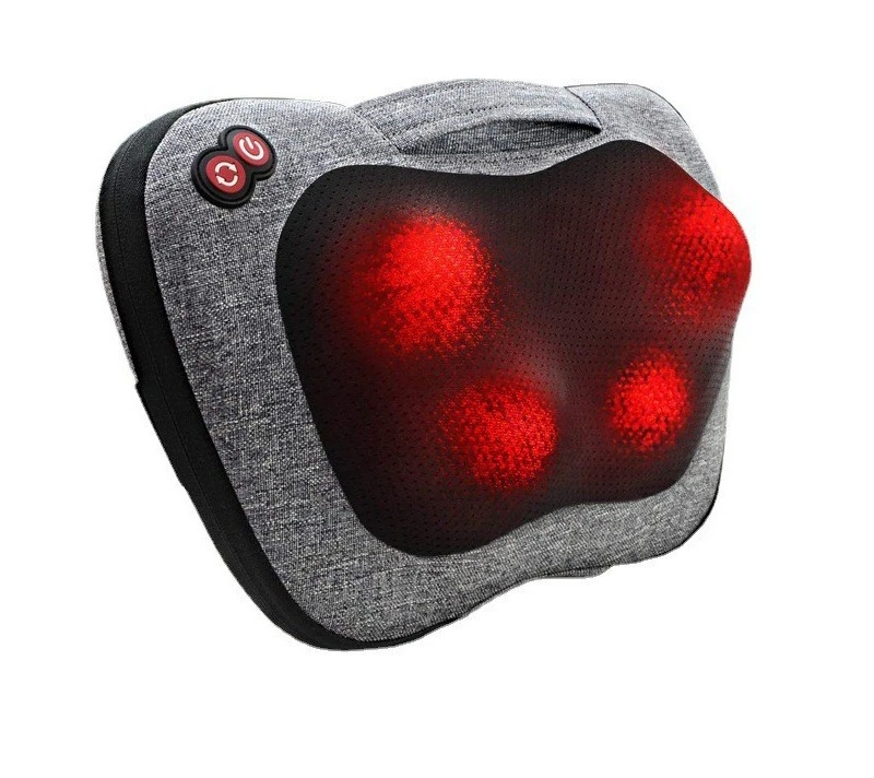 Back Neck Massager Home Car Neck Shoulder Back Massage Pillow