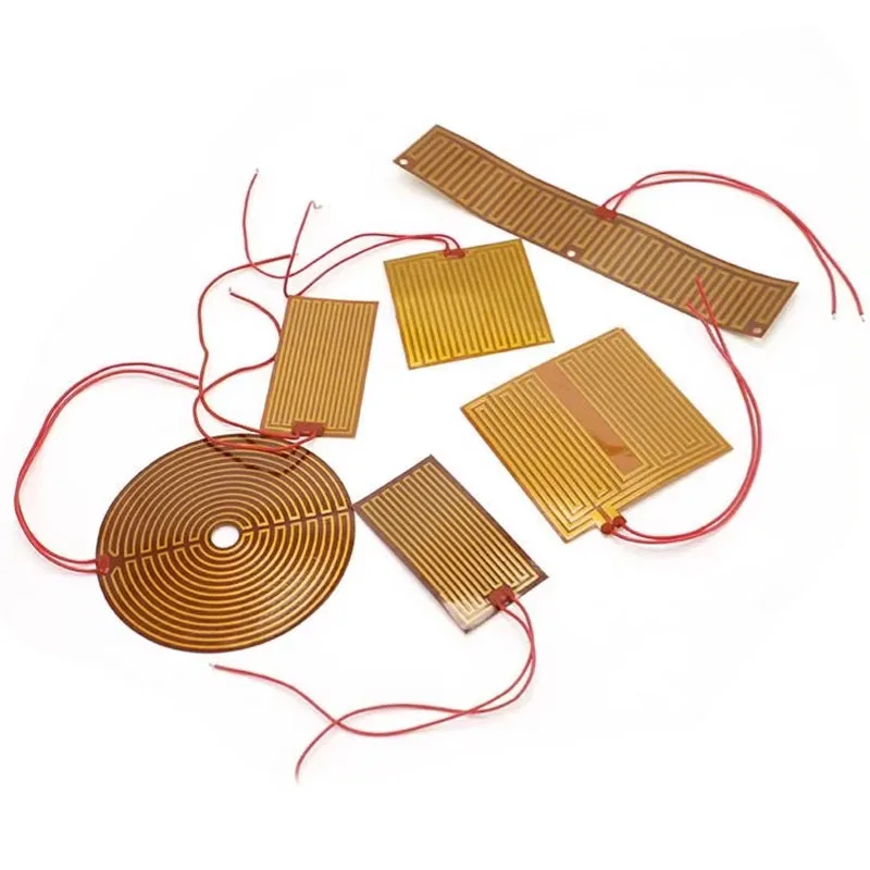 Polyimide PI Heating Film Flexible Electric Heater Pad for 3D Printer Industrial Equipment DIY Projects Thermal Heating Element