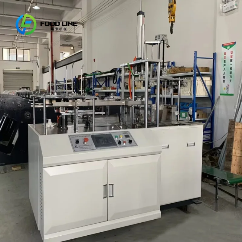 Customized Lunch Box Paper Machine Automatic Intelligent Heat Sealing Box Molding Machine Paper Lunch Box Forming Making Machine