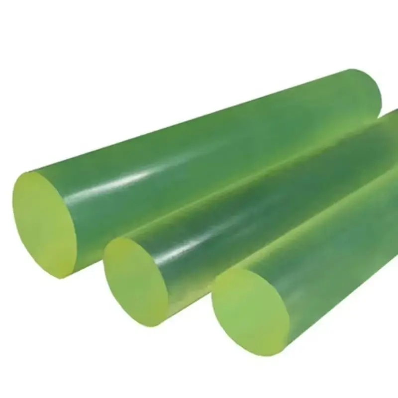 2026 HOT Construction Machinery PU Solid Polyurethane Round Bar High Elastic Rubber Shock Absorbing Rod Sticks 2Pcs Diameter